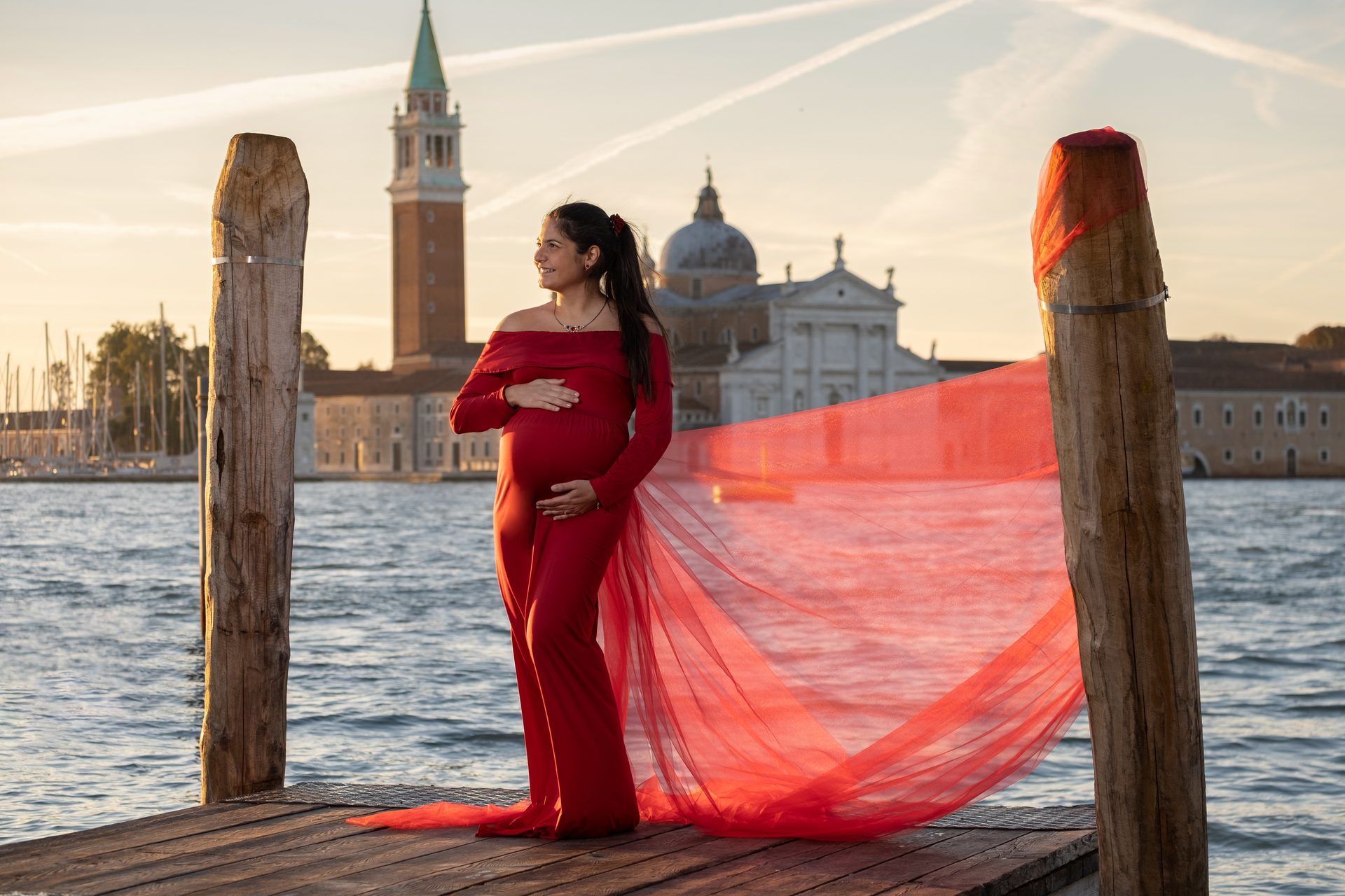 Servizio fotografico in esterna a Venezia